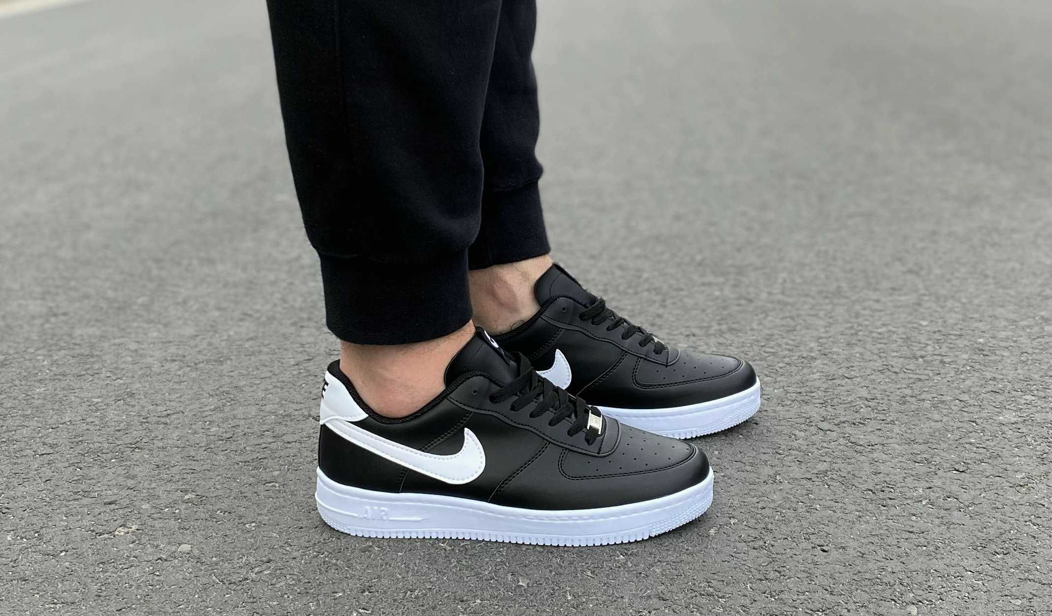 Nike air force 1 low damskie czarno biale sale