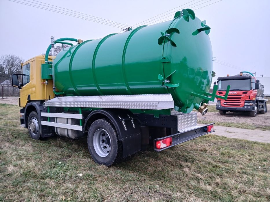 Scania P360 Samochód asenizacyjny asenizacyjna beczka szambiarka szamb