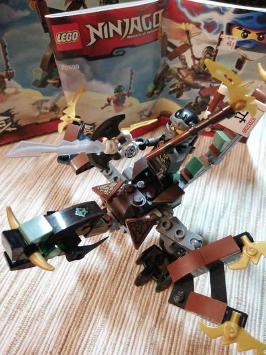 HIT/ Kolekcjonerski zestaw LEGO Ninjago Smok Cole'a 70599