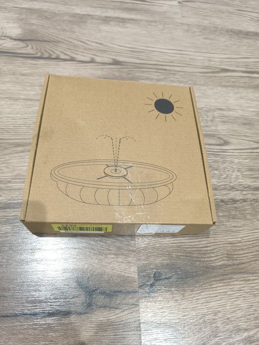 Fontanna solarna plywajaca pompa ogrodowa