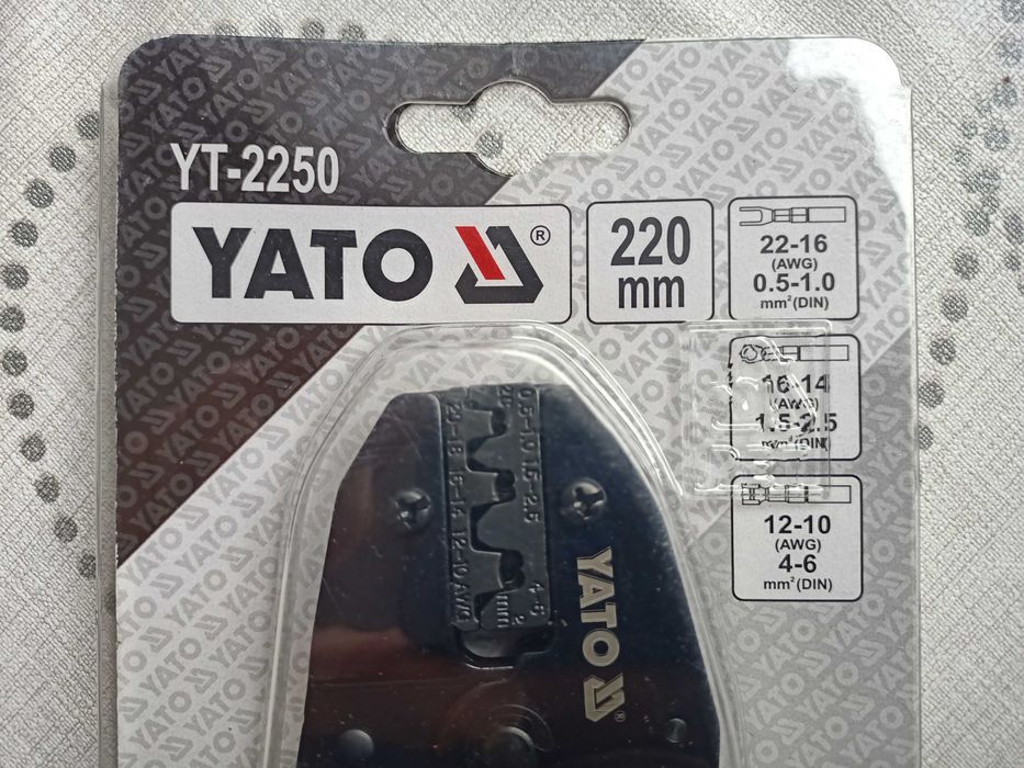 Szczypce Do Zaciskania Konektorów Yato YT-2250