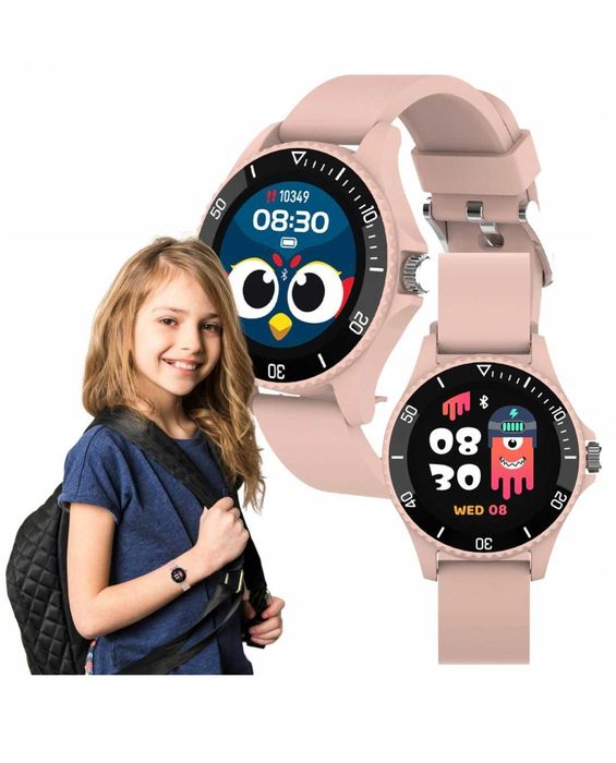 Smartwatch różowe zegarek na Wodoodporny IP68 Nowy