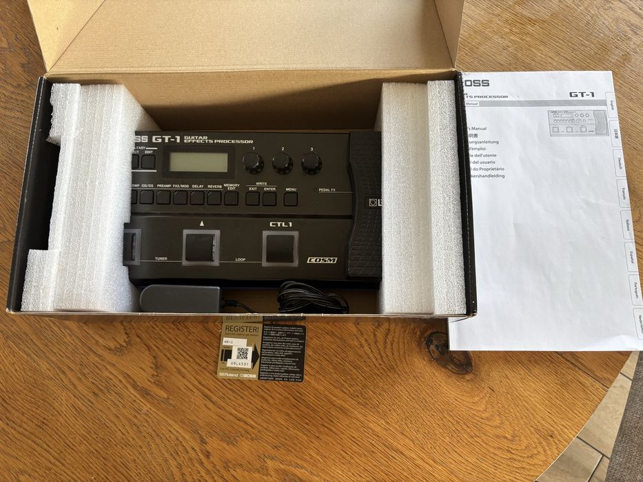 Boss gt-1 Multiefekt Gitarowy