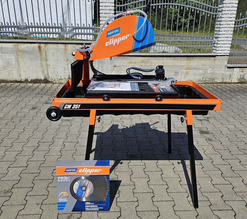 Piła Przecinarka Stół Stołowa do Cięcia Norton CM351 Tyrolit Husqvarna