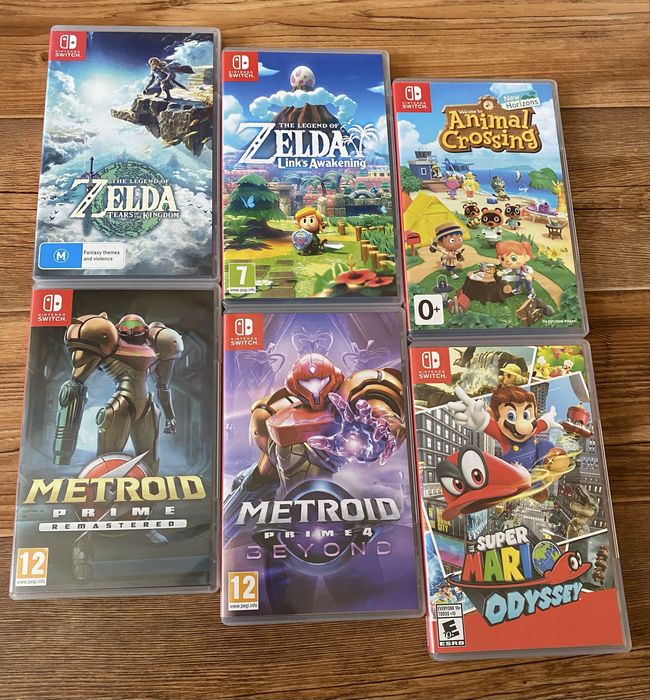 Ігри Nintendo Switch: Witcher, Fatal Frame, Stalker, Wolfenstein, Sam