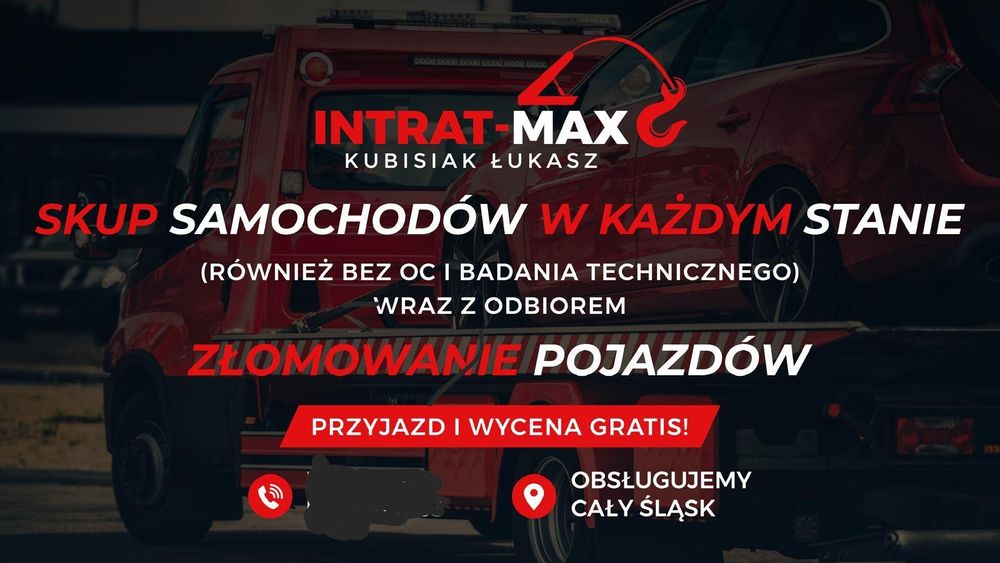 Skup Samochodów wszystkich marek , złomowanie pojazdów , laweta gratis