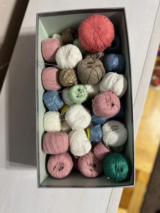 Вʼязальні нитки пряжа