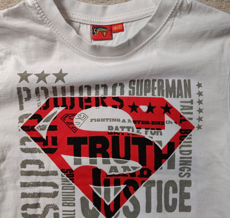 Piżama, Superman, r. 116 / 122, koszulka, spodenki