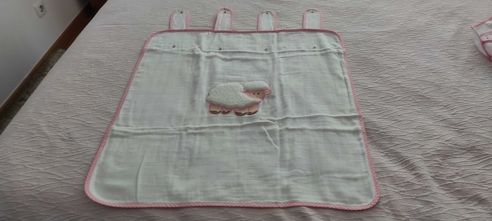 Fralda pintada á mão protetora para ovo de bebê