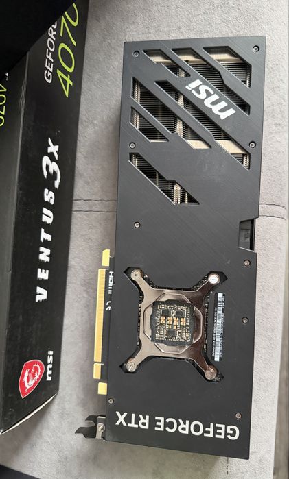 Відеокарта MSI GeForce RTX 4070 VENTUS 3X E1 OC +гарантія