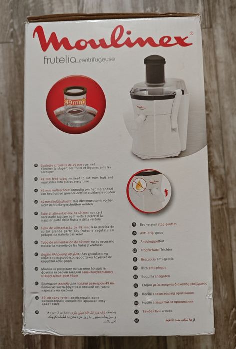 Соковижималка Moulinex Frutelia JU 350