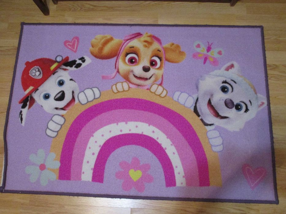 Коврик Щенячий патруль 120х80 см