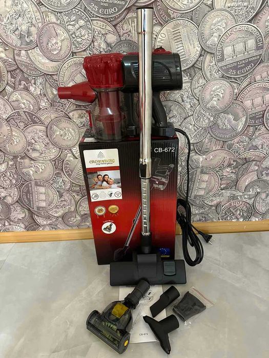 Пылесос ручной CB-672 Crownberg пилосос потужний