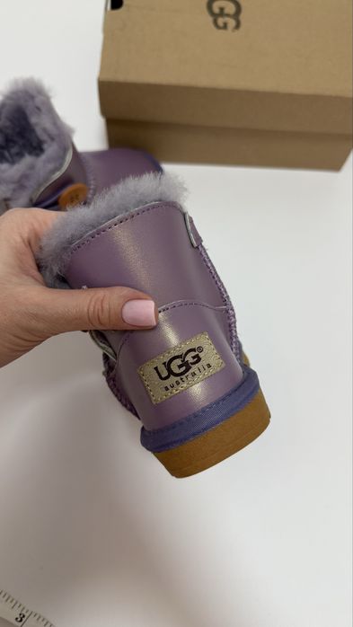 Дитячі ugg уггі черевики, р.25, 15 см,натуральні, нові