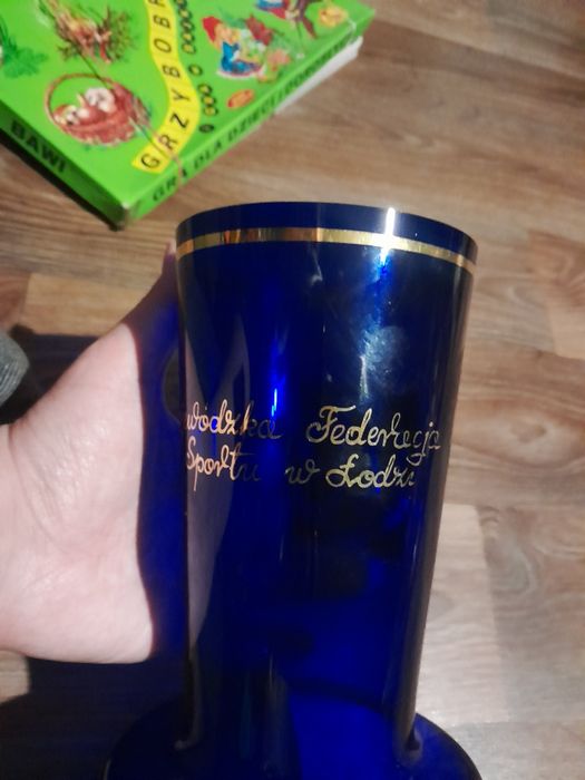 Wazon szklany hortensja