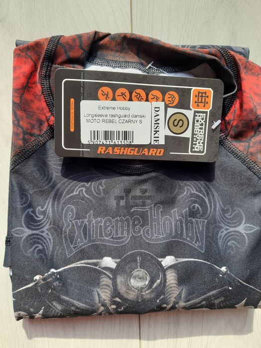 Rashguard damski extreme hobby S Moto rebel