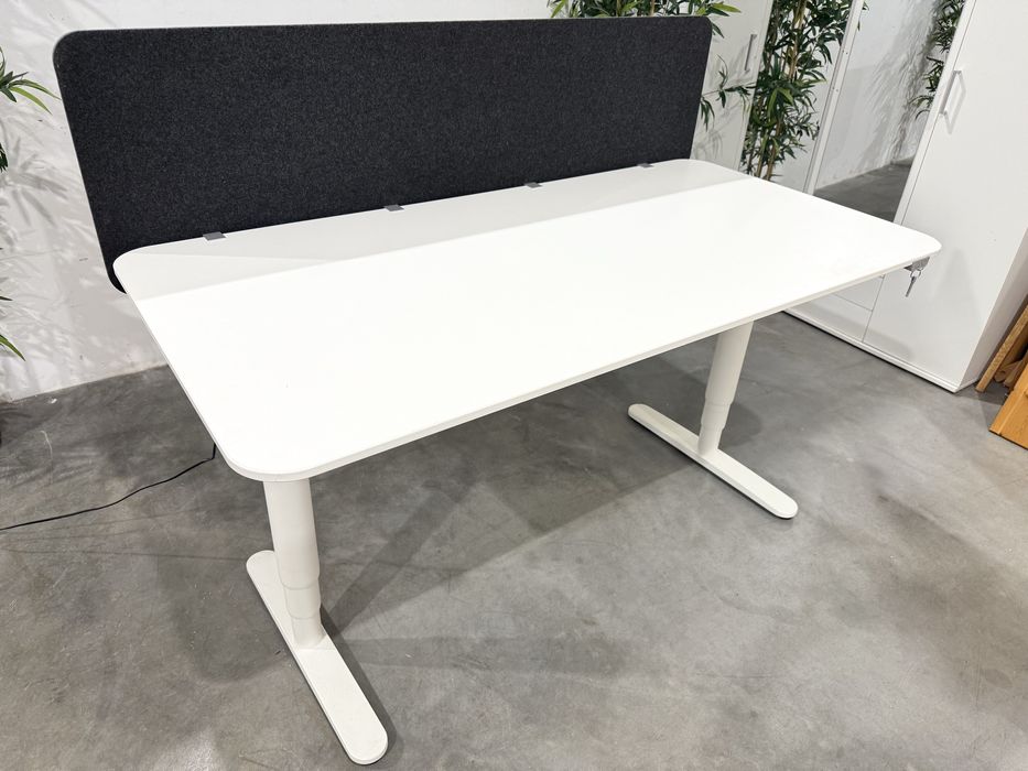 Fajne elektryczne biurko 12 szt Ikea Bekant 160x80 super stan wysyłka