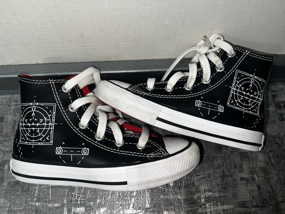 Шкіряні Converse 28/18,5 кеди кеды