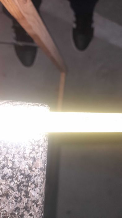 Lavatório e Pedra  e Resguardo de Vidro