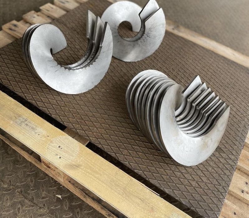 Производим витки шнека, шнеки, шнековый транспортёры