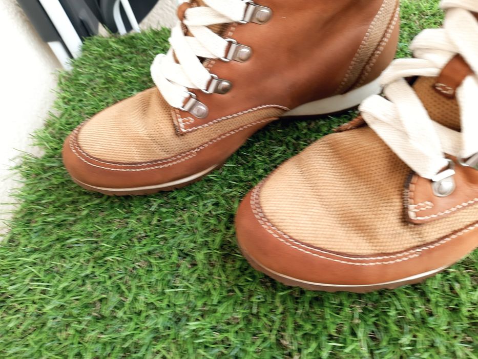Buty skórzane na wąską stopę