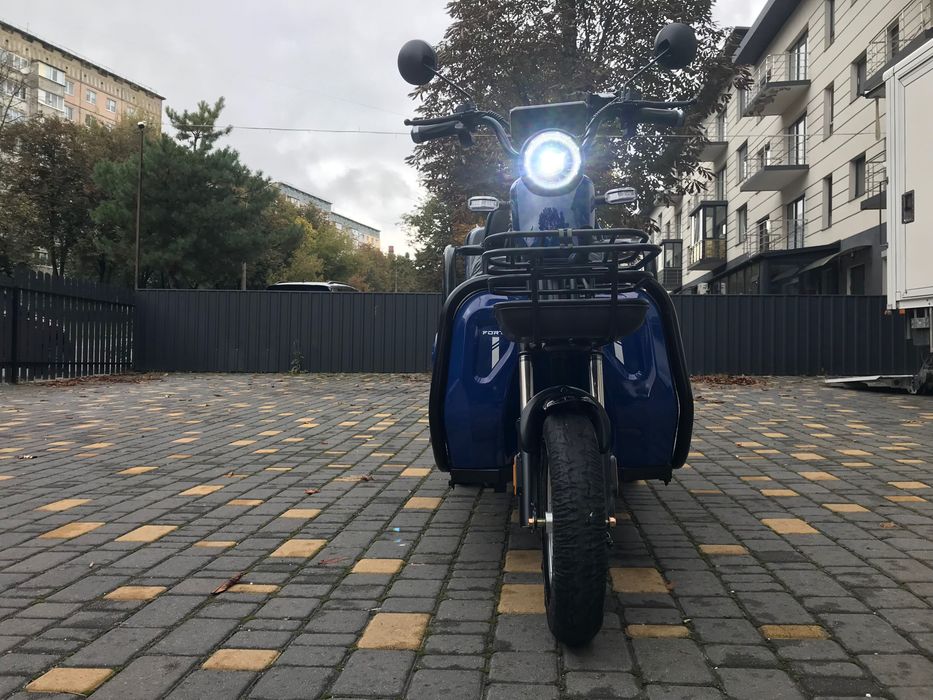 Електро трицикл  вантажопасажирський карго Kubi 2025 Акція виробника