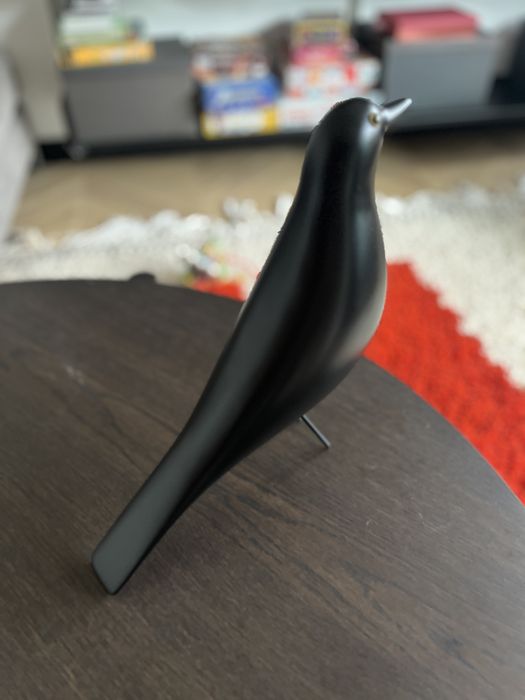 Vitra Eames House Bird Black - czarny, olcha polysk