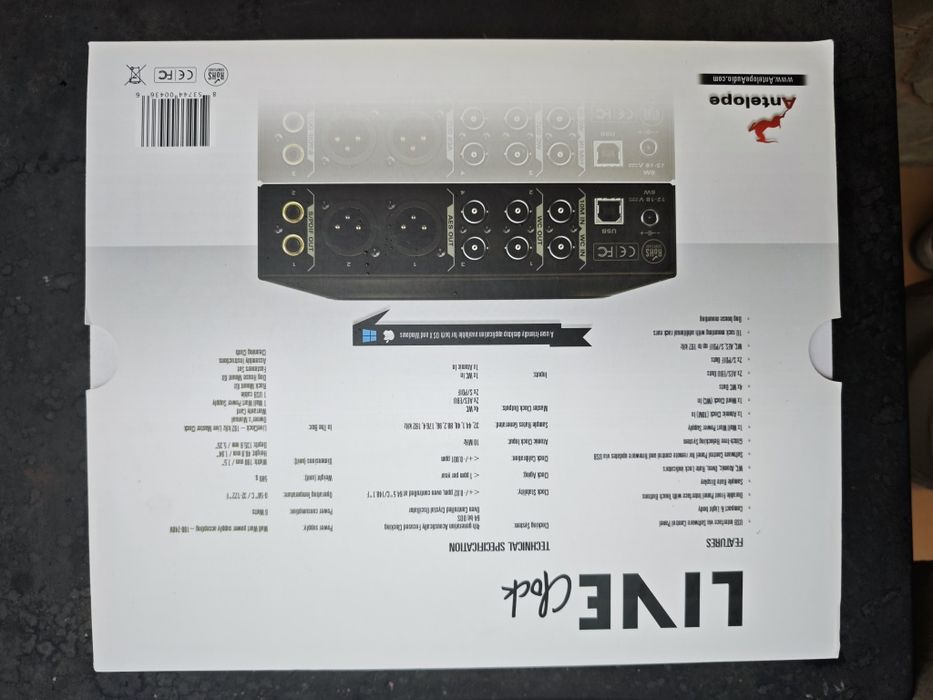 Antelope Audio Live Clock майстер клок