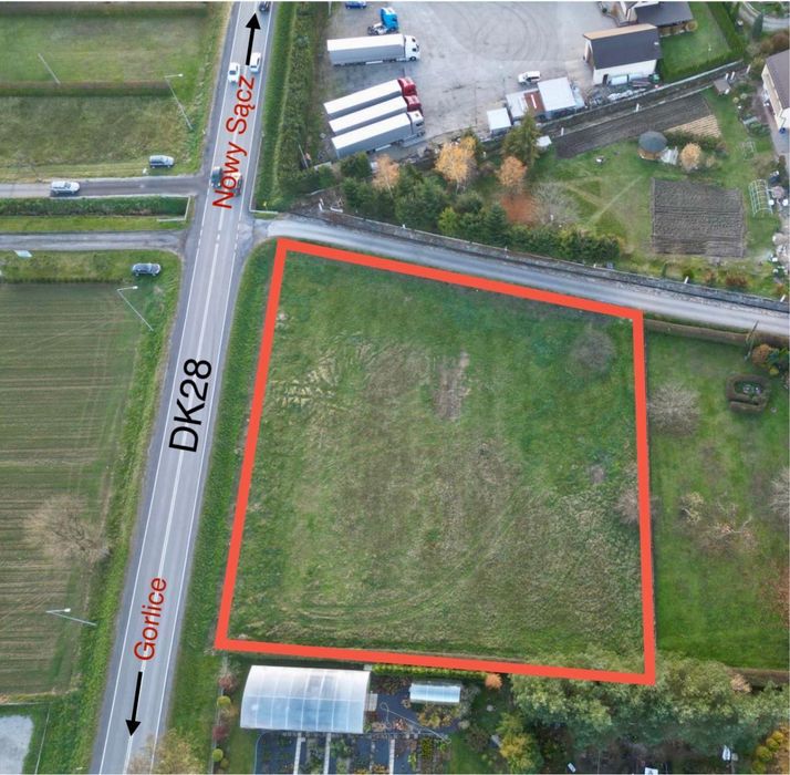 Działka inwestycyjna 0,35ha