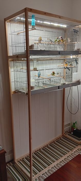 Gaiolas para criação de aves 1 metro