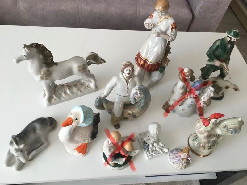 Figurki porcelanowe kolekcja