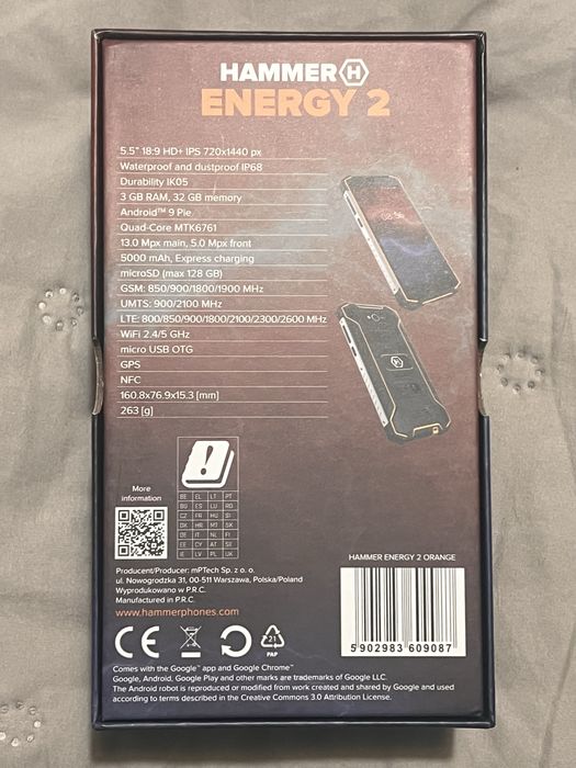 Smartfon Hammer Energy 2