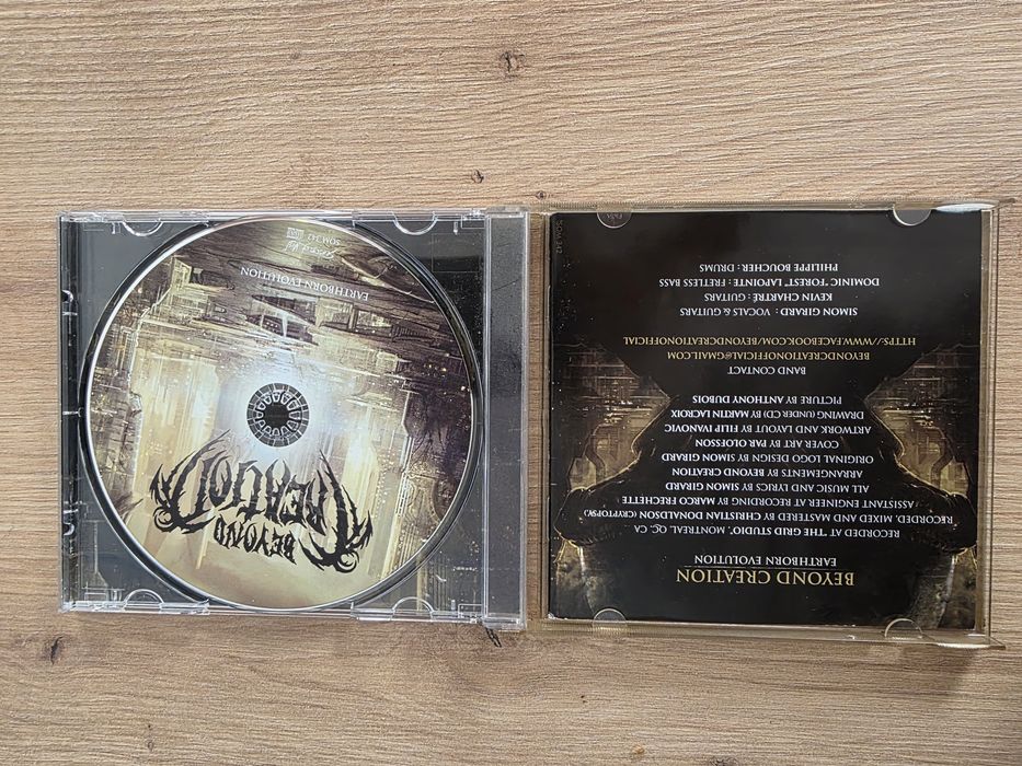 Płyta CD Beyond Creation Earthborn Evolution z autografami