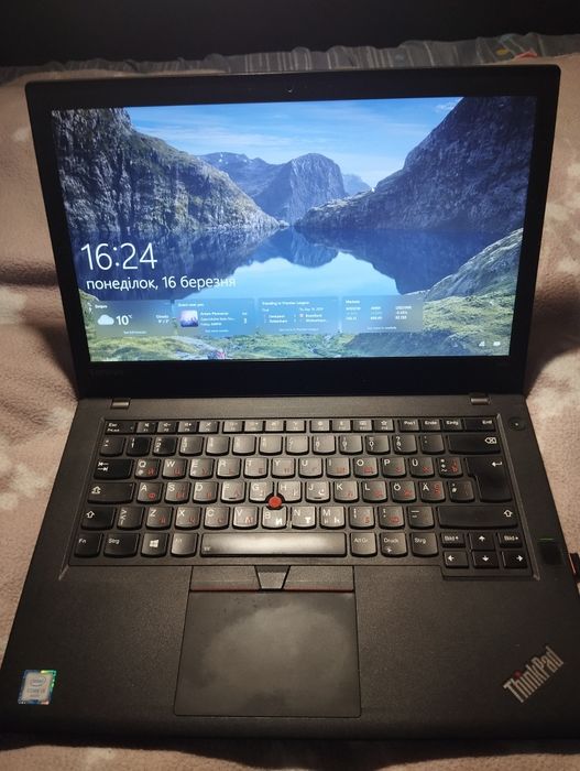Lenovo T470 intel i5/8ram/256ssd