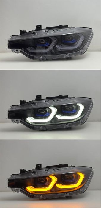 Фари BMW F30 G20/M4 Style LED  Dual Color (Plug & Play)