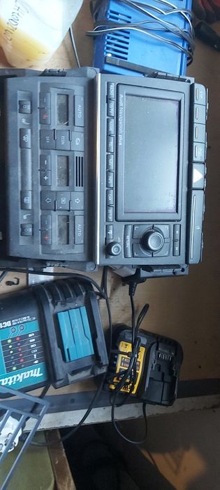 Radio nawigacja rnse audi a4 b6 b7 komplet kosz klimatronik