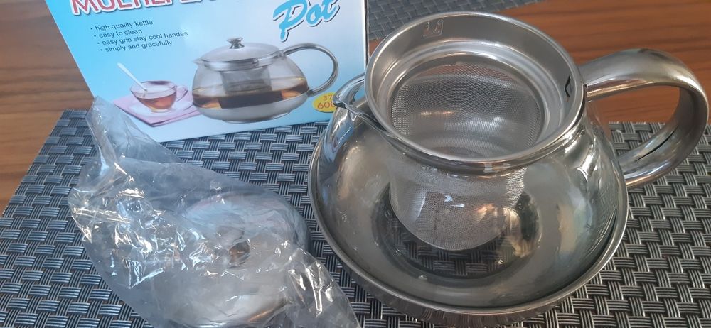 Zaparzacz do herbaty kawy ziół 600 ml dzbanek