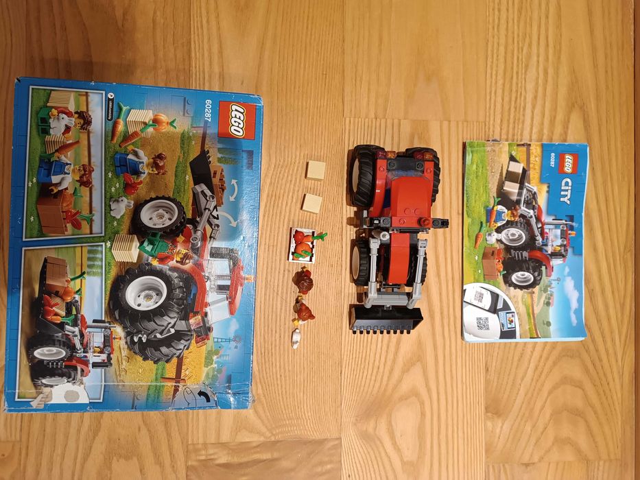 Zestaw LEGO CITY - traktor 5+ nr 60287