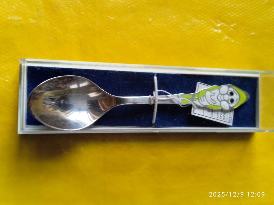 Ложка срібна, дитяча, 925 проба, Естонія