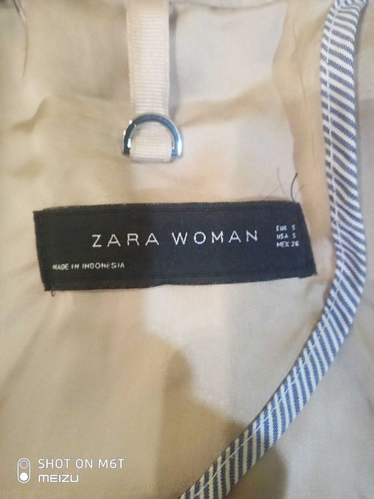 Пальто/тренч женское ZARA