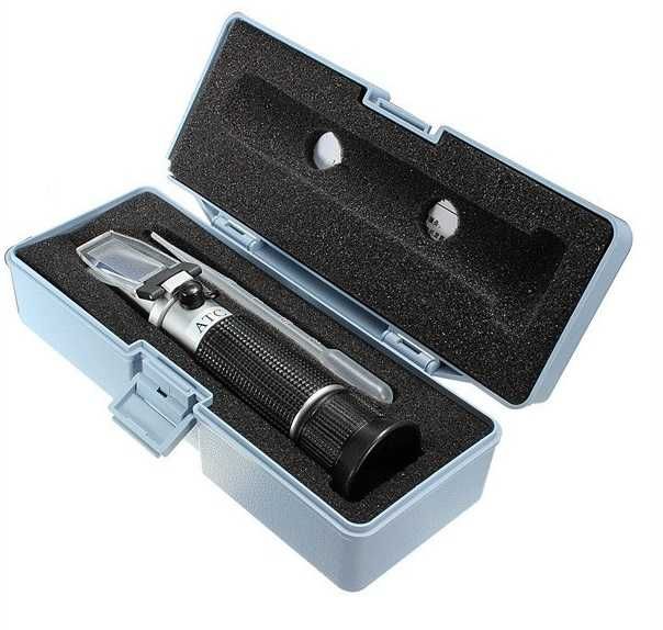 Refratometro análise baumé brix alcool provável - baume- de 0 até 32º