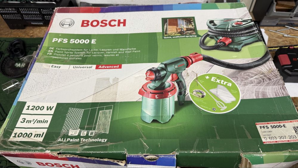 BOSCH Maquina Pintura Spray NOVO pintura