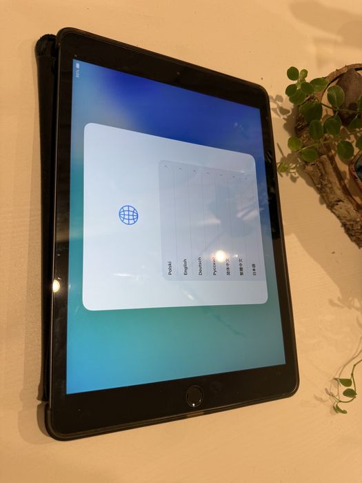 iPad 8 generacji z etui, pudełkiem i ładowarką