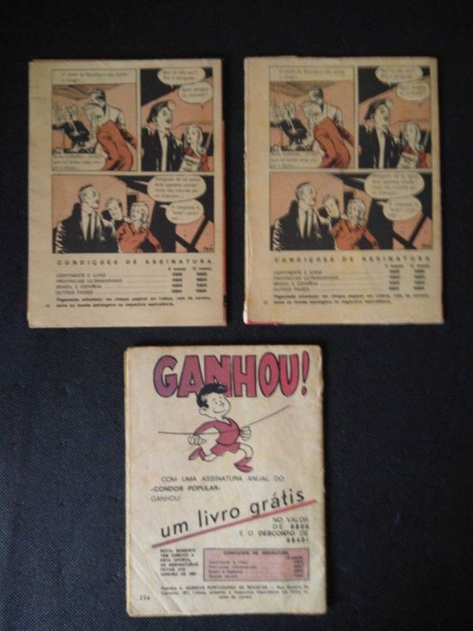 Banda Desenhada Ciclone e Condor Antigas.