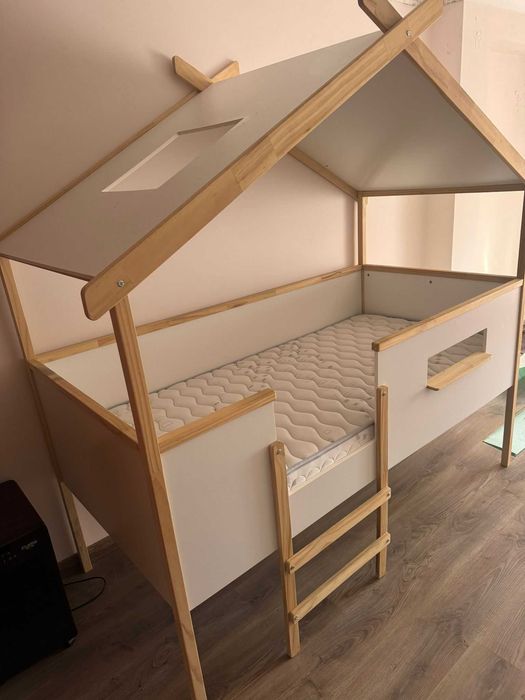 Cama criança estilo casa da Verbaudet