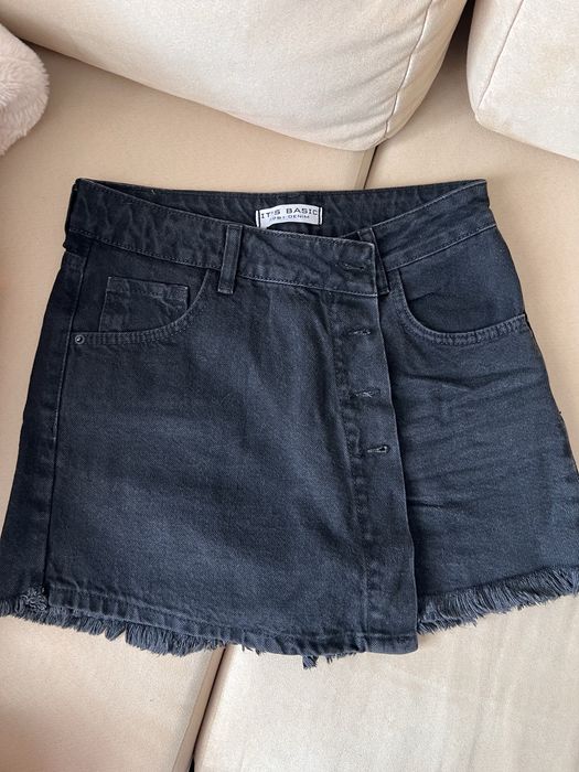 Джинсова спідниця шорти 36 розмір