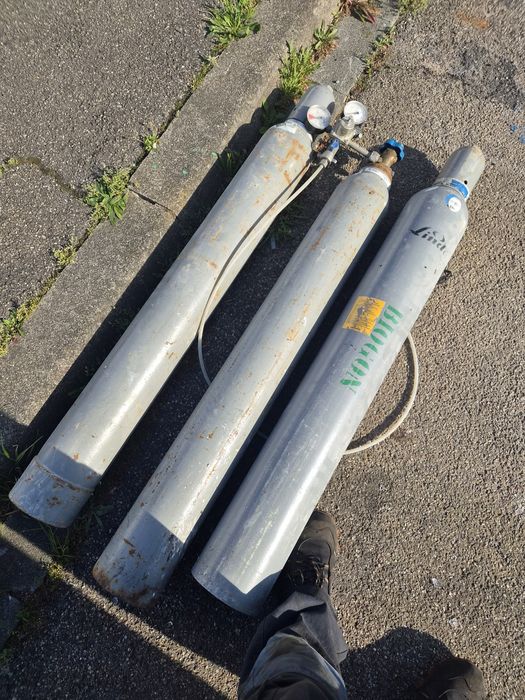 Butle CO2 komplet 3 sztuki