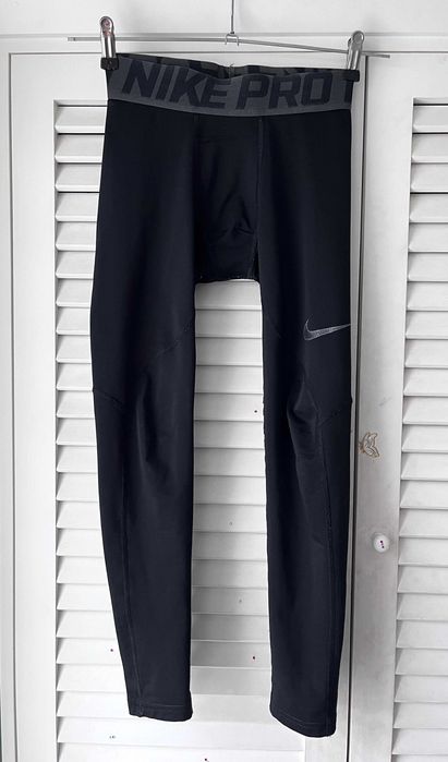 Nike PRO WARM komplet bluzka Spodnie treningowe TERMO termoaktywne