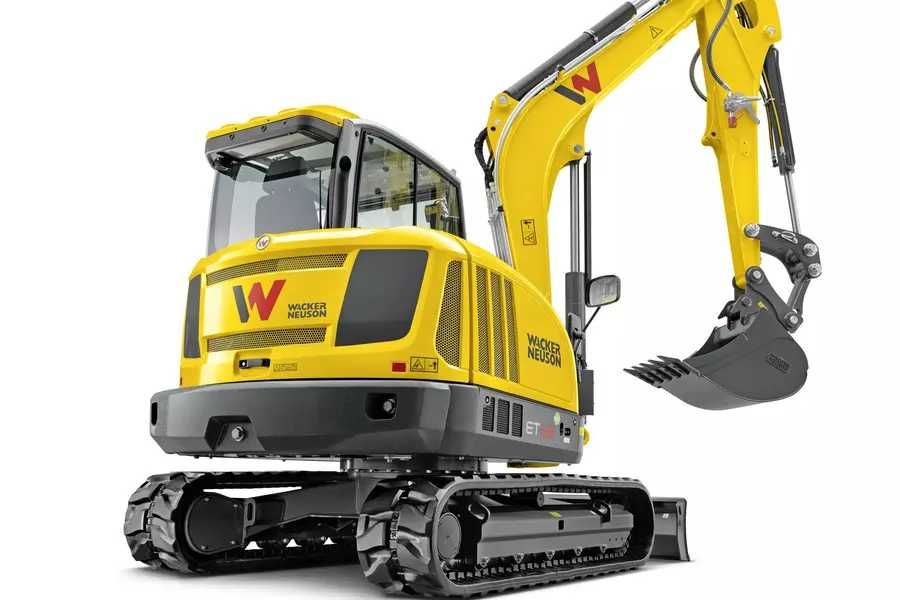 Wynajem koparki 7 t. z młotem Wacker Neuson