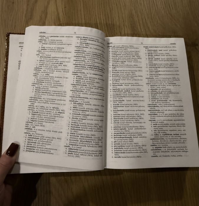 Podręczny Słownik Medyczny Łacińsko-Polski i Polsko-Łaciński